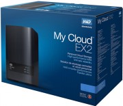 HDD 6TB LAN 1000Mbps NAS MyCloud EX2 2-bay (2 x 3TB WD Red) Gigabit + USB 3.0