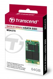 �����  ���� Transcend 64GB mSATA SSD SATA3 MLC, read-write: up to 570MBs, 450MBs