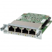 Four port 10/100/1000 Ethernet switch interface card
