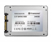 ����� ���� Transcend 240GB 2.5" SSD SATA3 TLC, read-write: up to 550MBs, 450MBs, Aluminum case